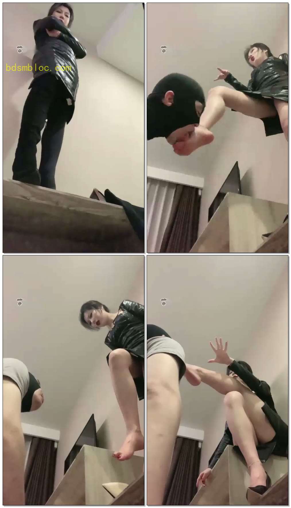 【歌迪丝】长靴，厚丝袜，公狗舔！
