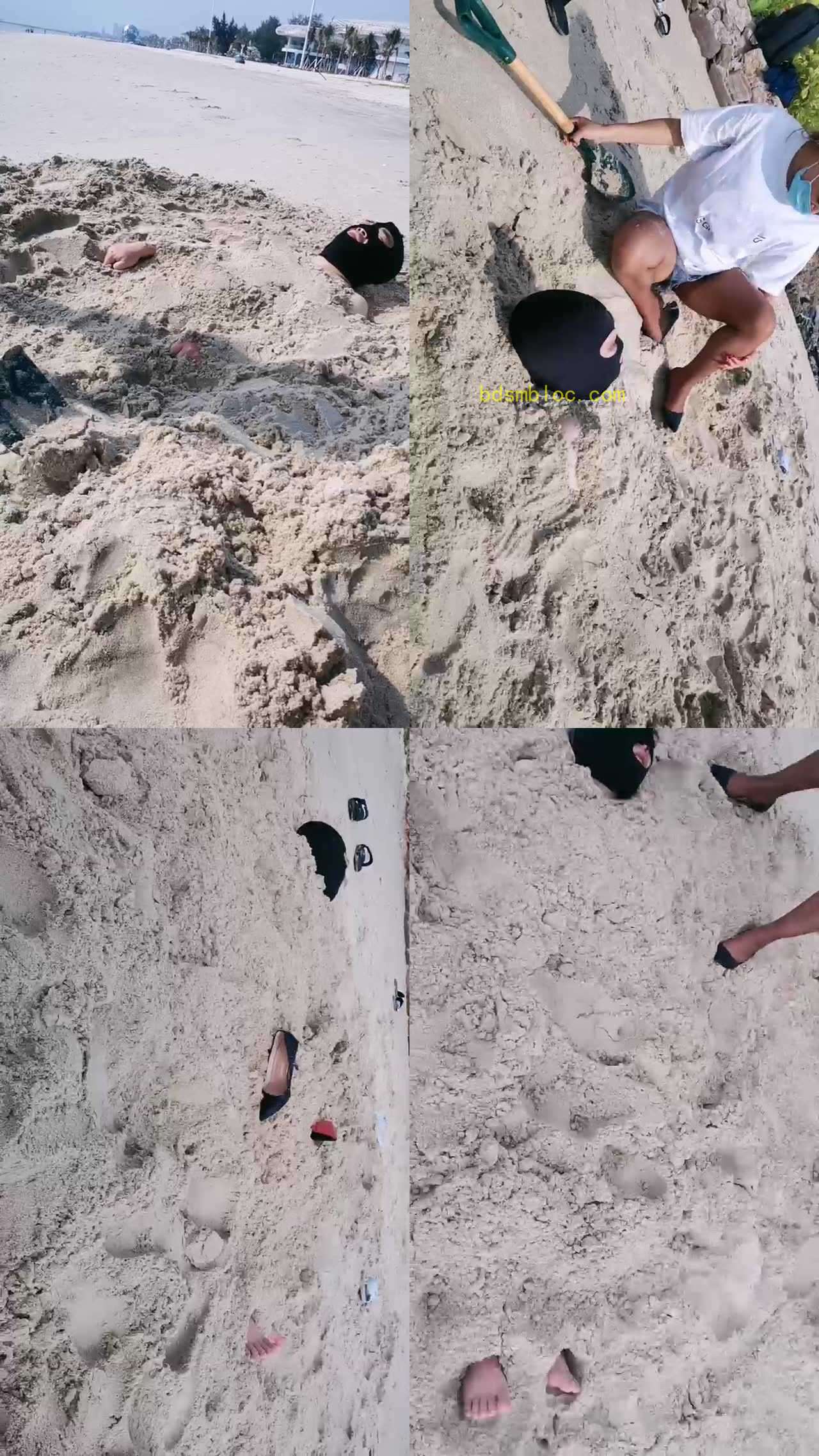 【妲己】沙滩活埋狗奴