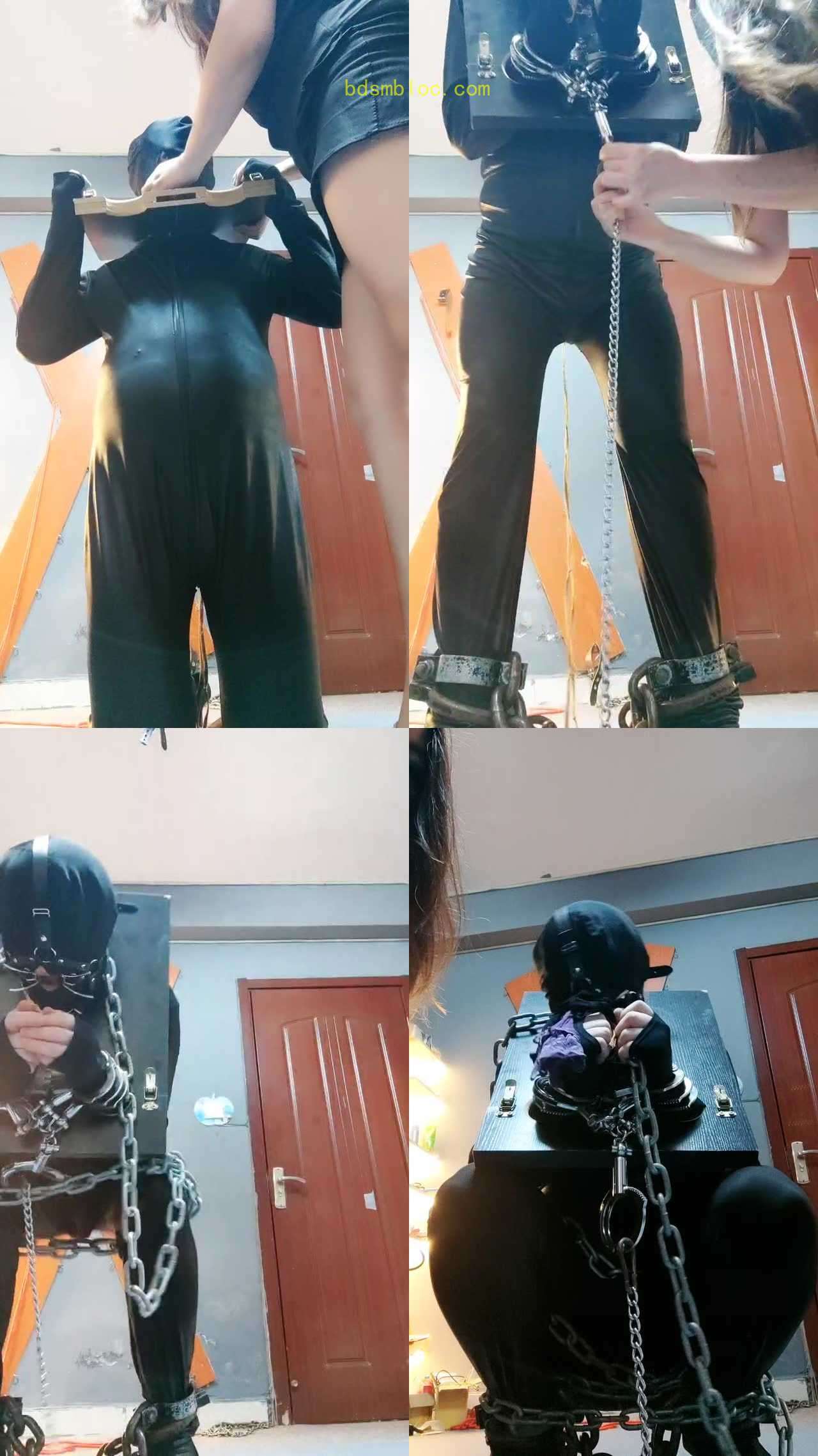 【东营天香百合】枷锁刑具囚禁暴徒