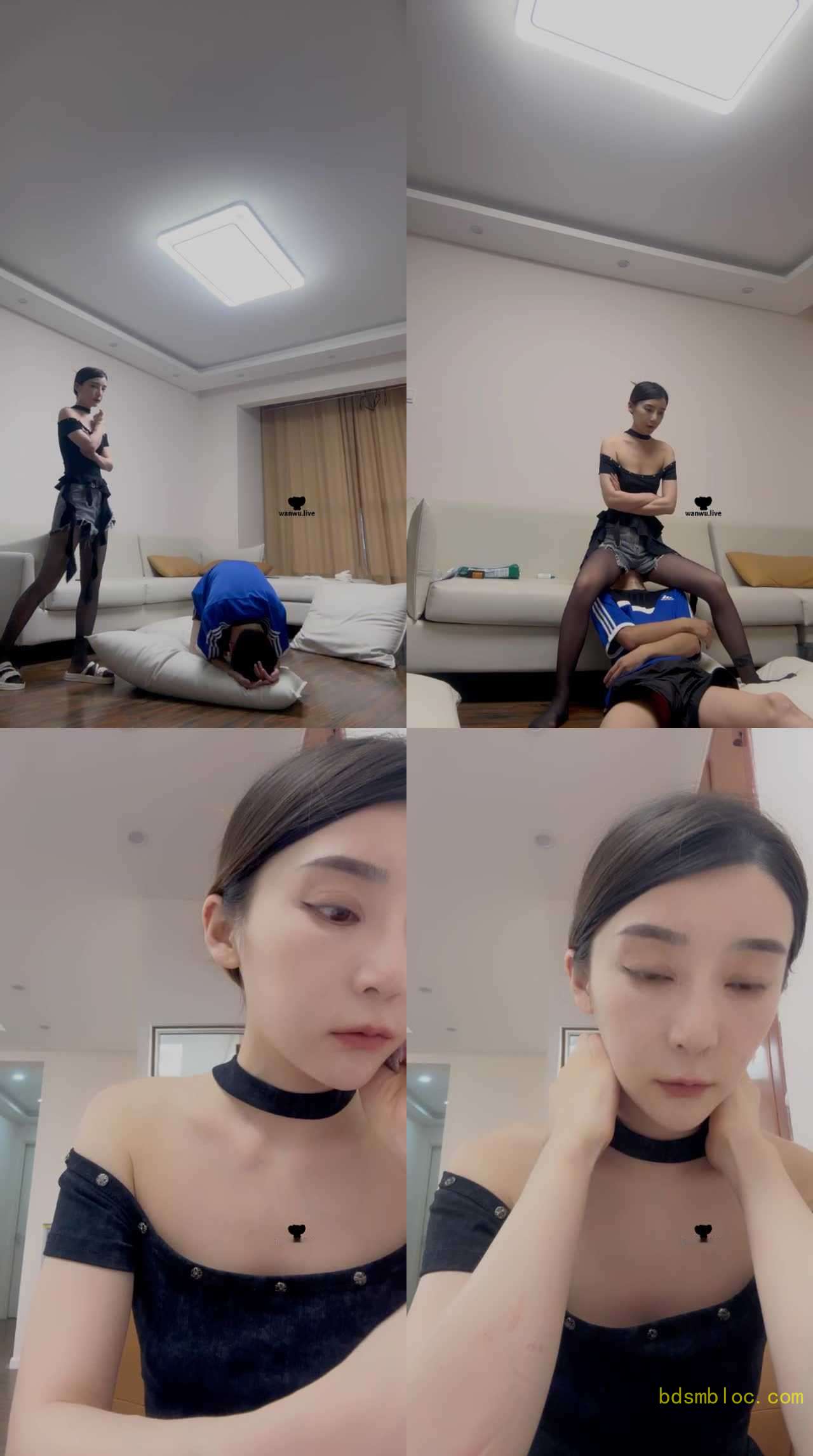 【领主老大】暴力踹头到脑震荡/坐脸窒息