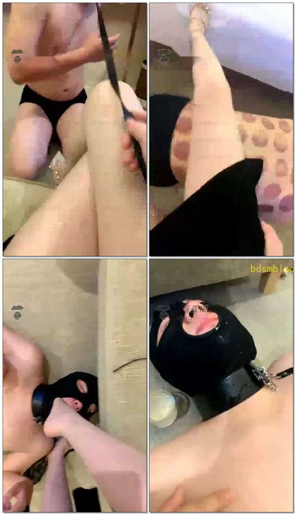 【安主】调教惩罚吃丝袜贱畜生