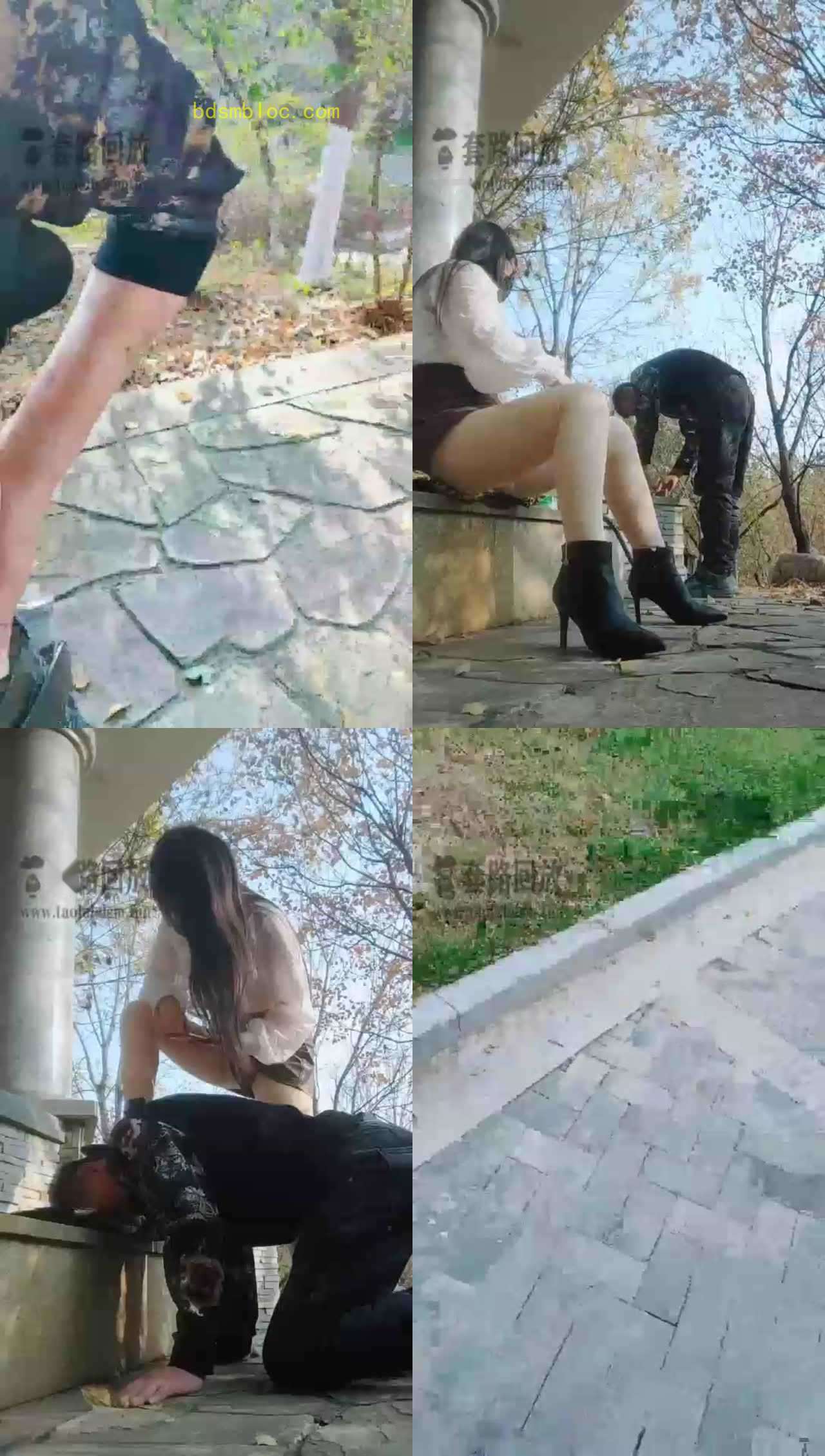 【魅影女神】野外虐贱苟