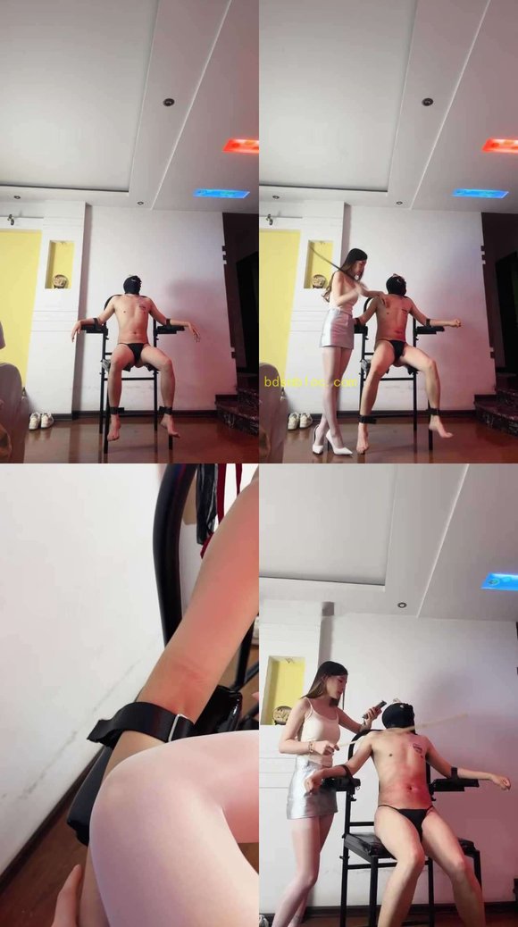 【领主老大】捆绑刑椅重度鞭打刑虐