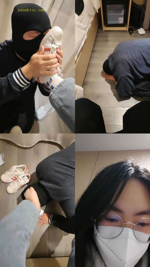 【萱S】舔学生妹的脏鞋