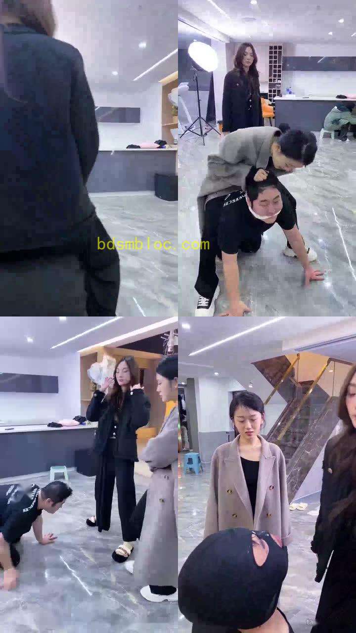 【麋鹿银儿】卡了重来两美女调教贱货