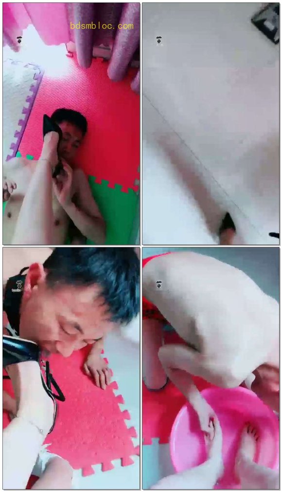 【聊城魅影S】赏一瓶晨尿再虐，洗脚水窒息