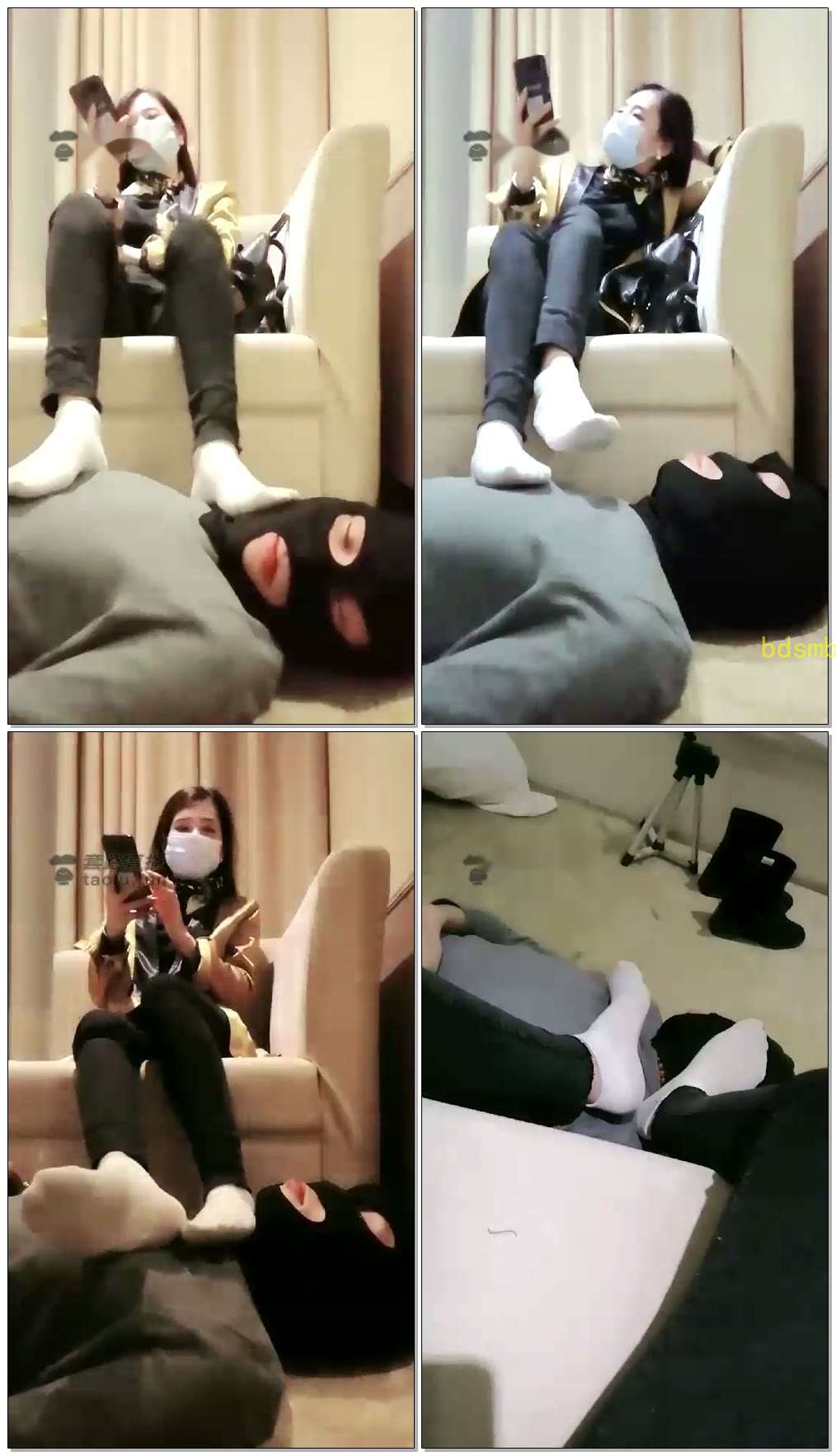 【多多S】白棉袜脚垫