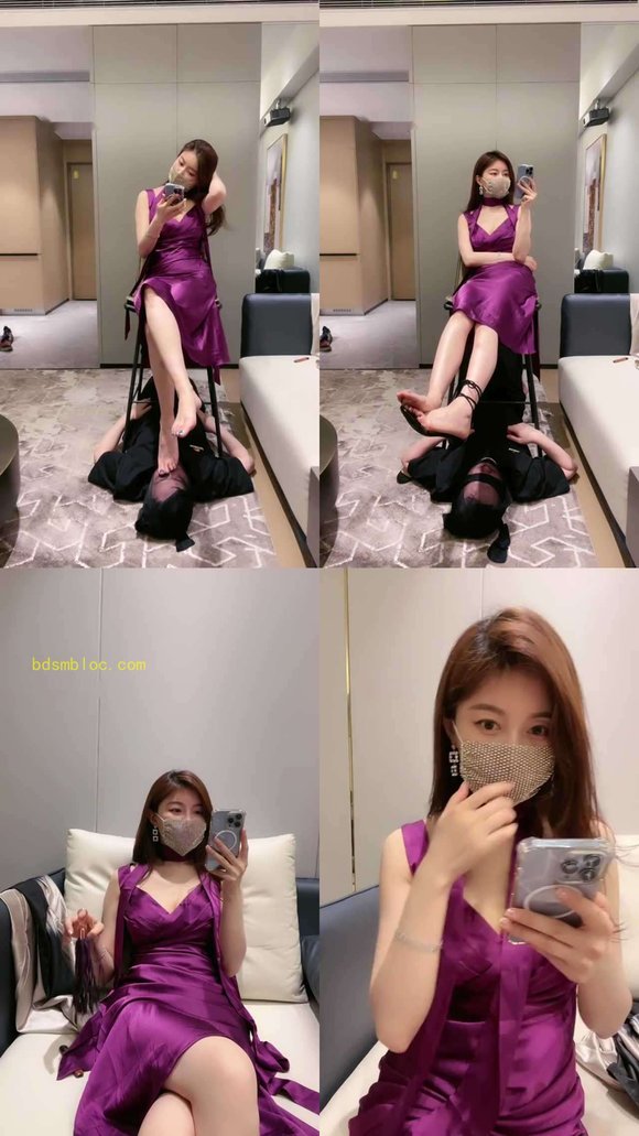 【美美子】白富美把管家当脚垫