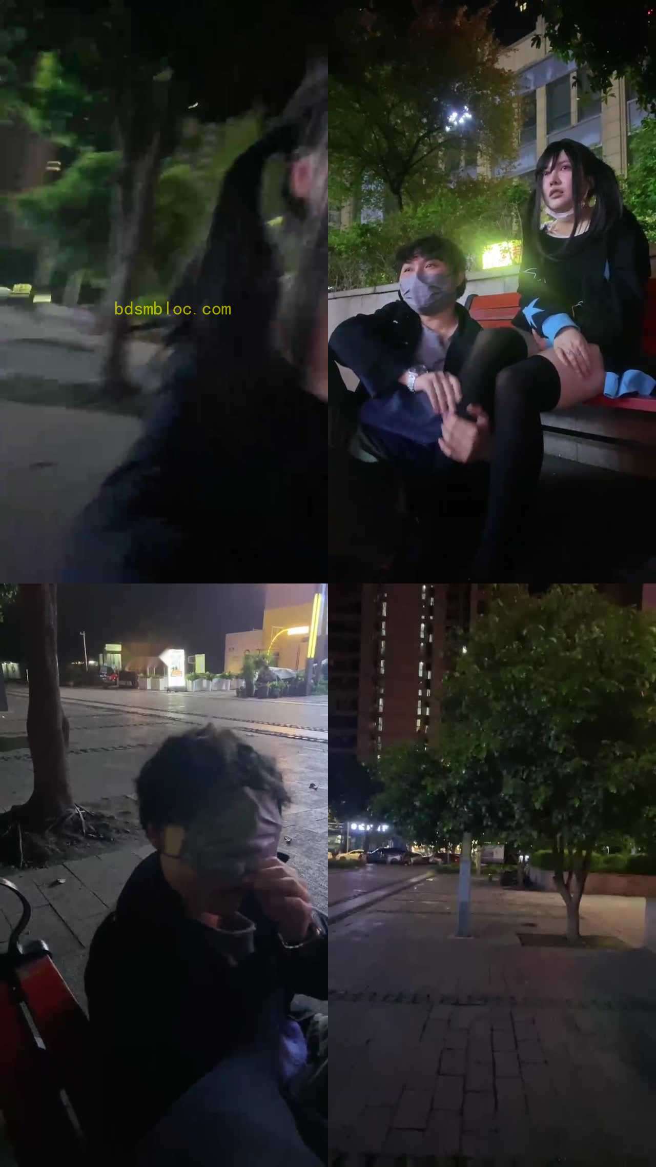 【绿子】萝莉户外玩弄可爱奶狗
