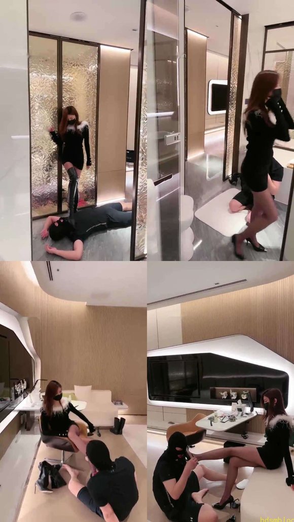 【美美子】调教 黑丝袜和高跟鞋的诱惑