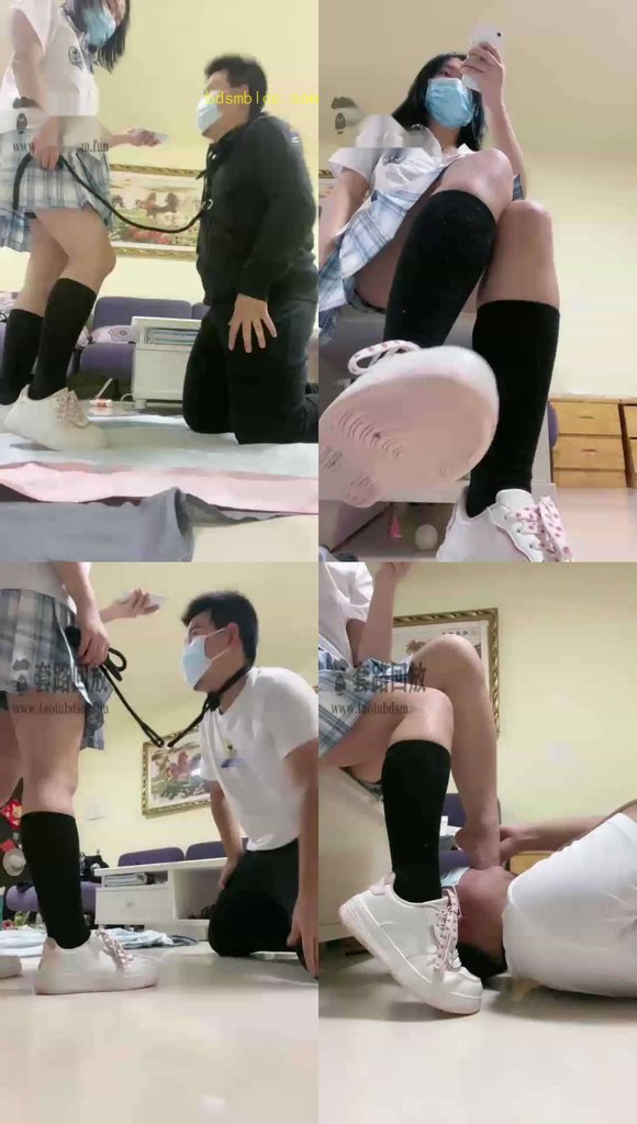 【小痴大人】暴力踢档深喉