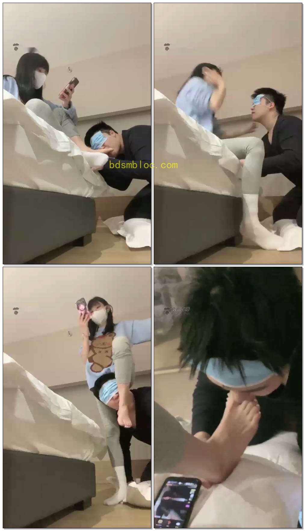 【阿月】开发00狗第一次舔脚