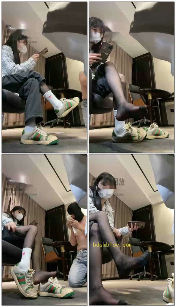 【阿月】随便玩玩，舔鞋舔脚