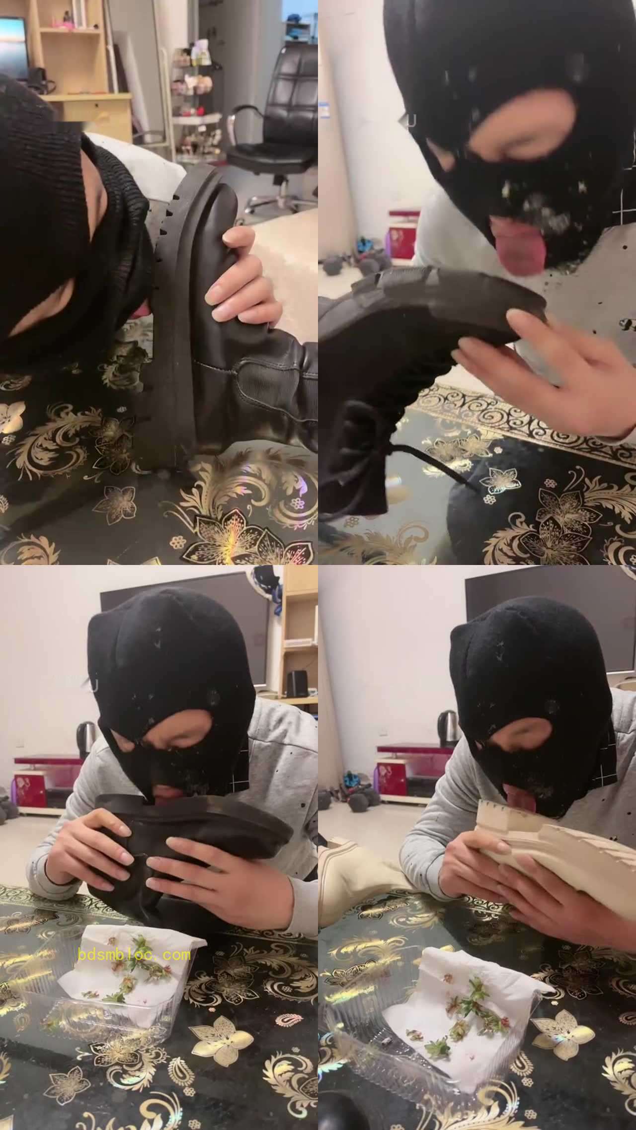 【初见】贱狗只配给主人舔鞋底