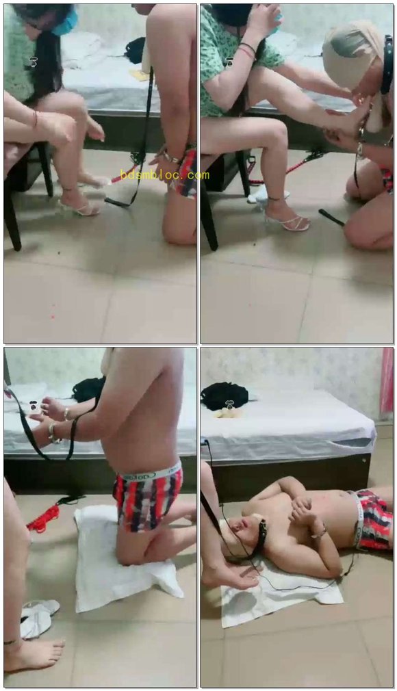 【Betty贝蒂S】各种强迫电击鞭打踩踏滴蜡耳光