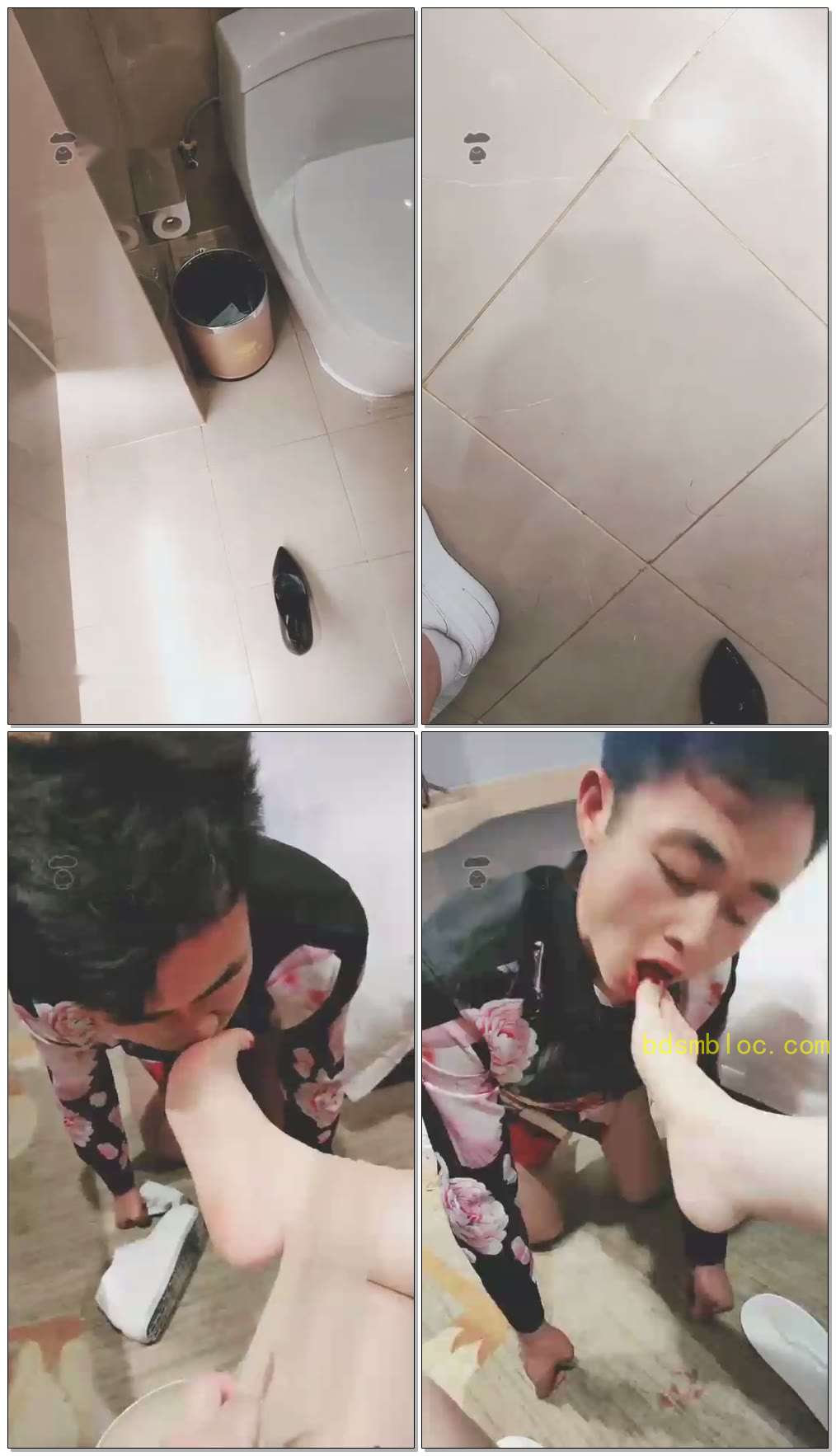 【豆爷S】白鞋白袜酒店调狗（二）