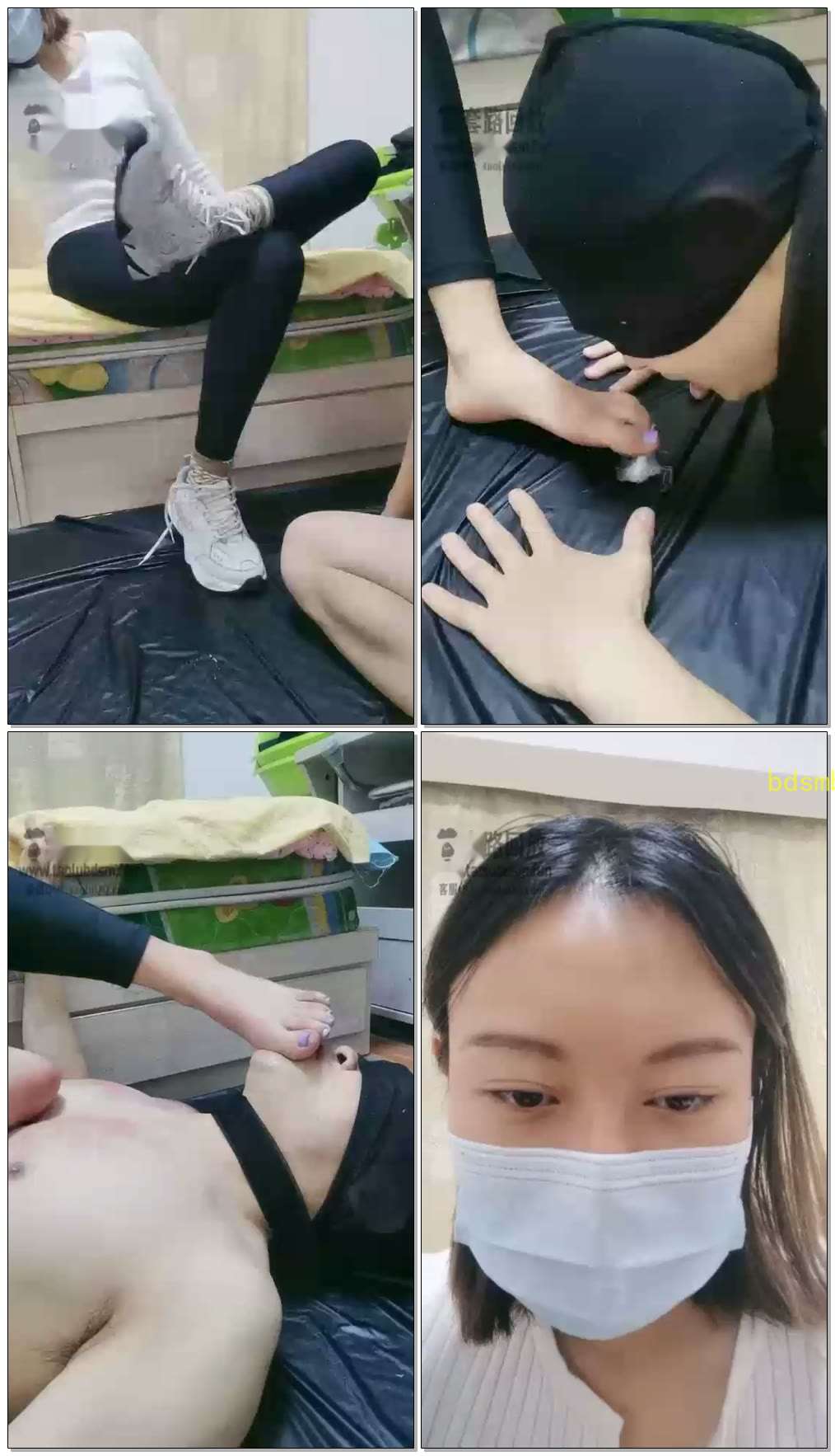 【君威s】40臭脚，痰盂福利专场+强迫吃晶！全体重跳起来踩踏！