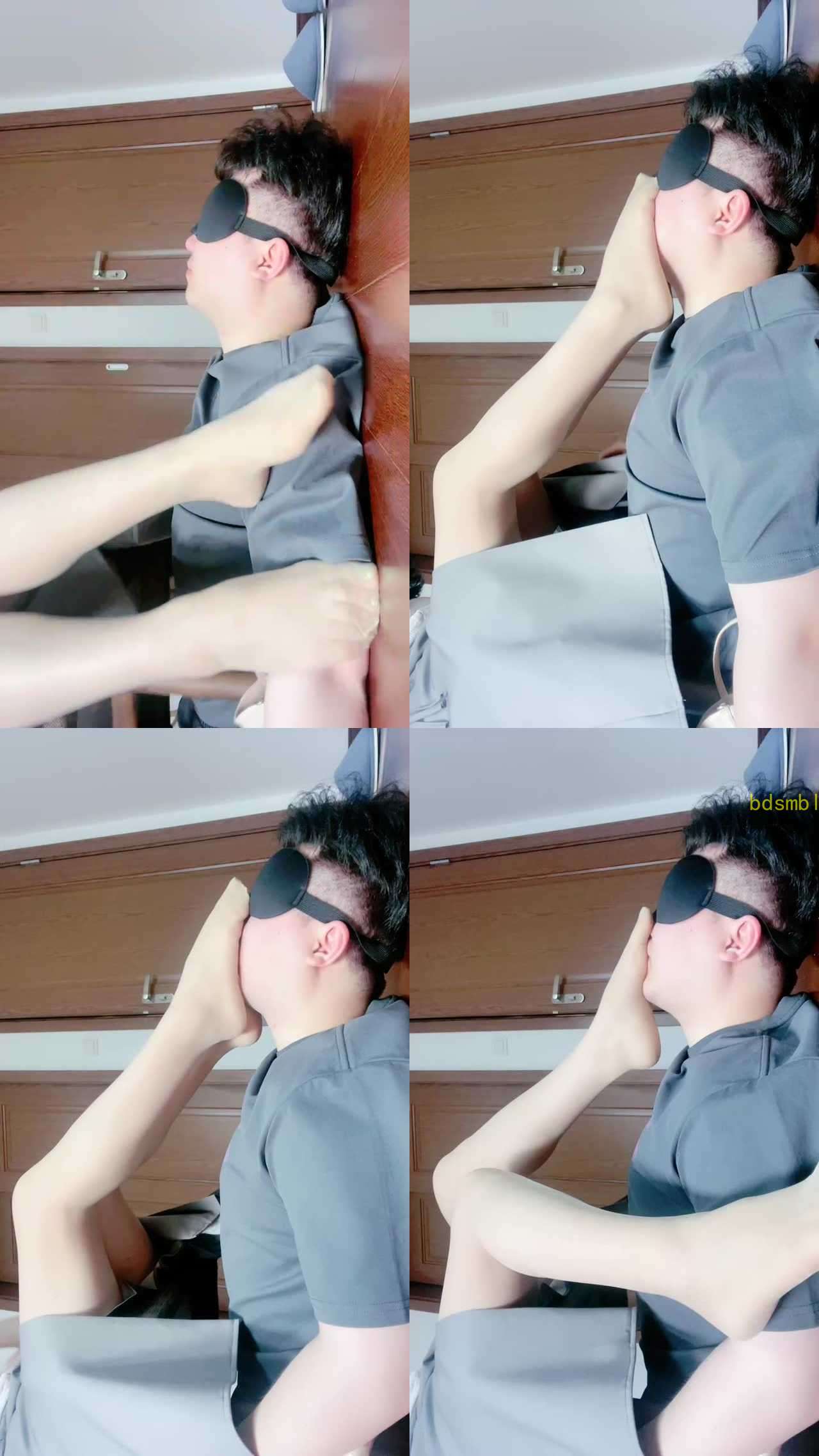 【宁波夏爷】肉丝脚捂脸窒息