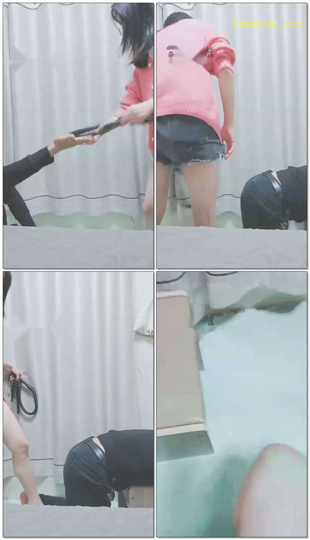 【灵竹】各种折磨，打手心SP踢头