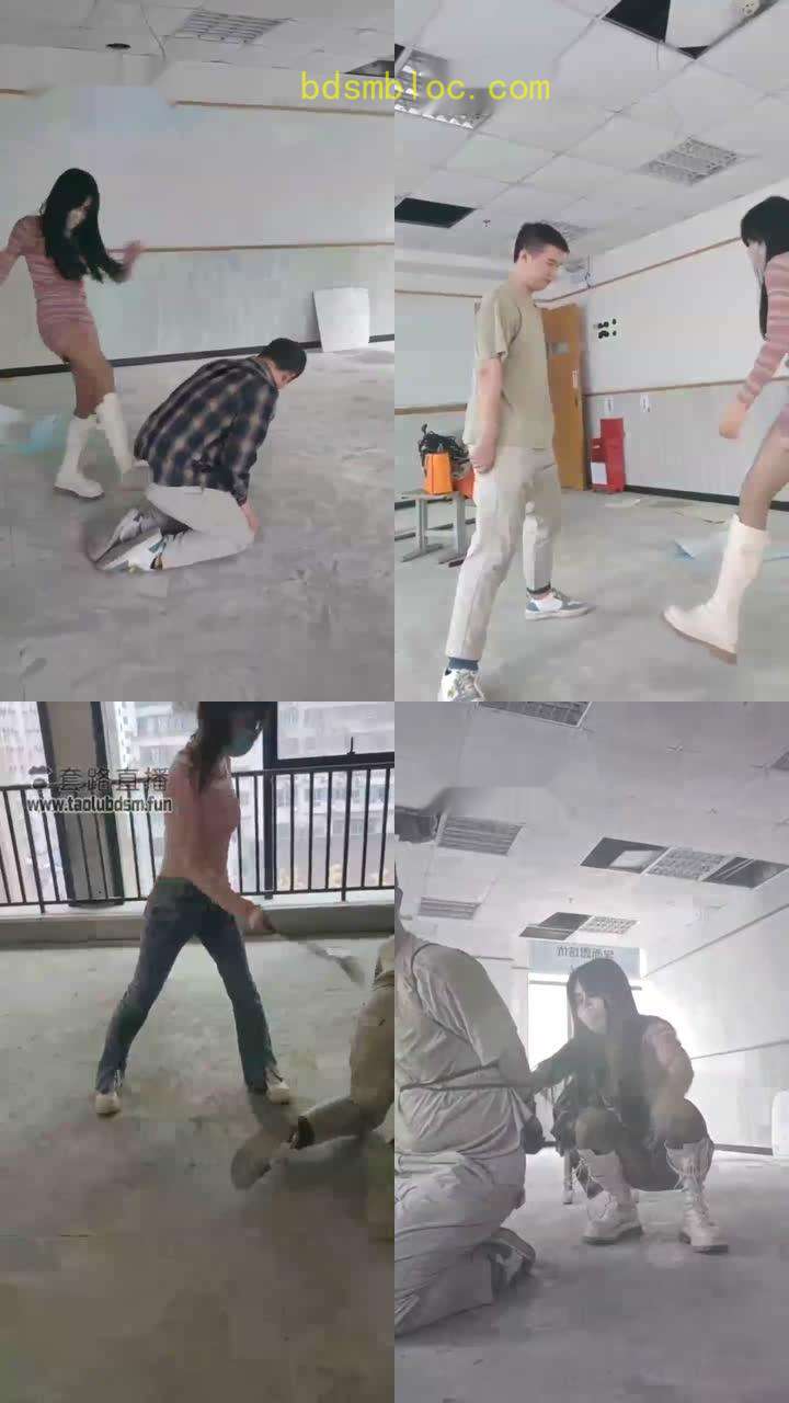 【重庆男神】烂尾楼里的暴力调教