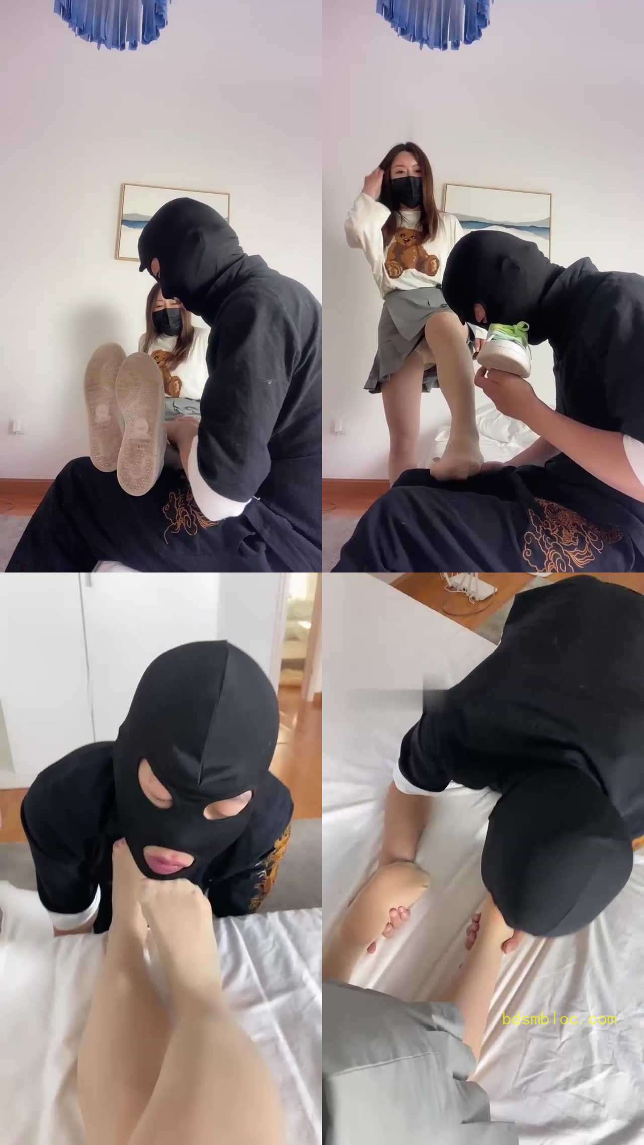 【巴莉女王】体校女神运动鞋羞辱班主任