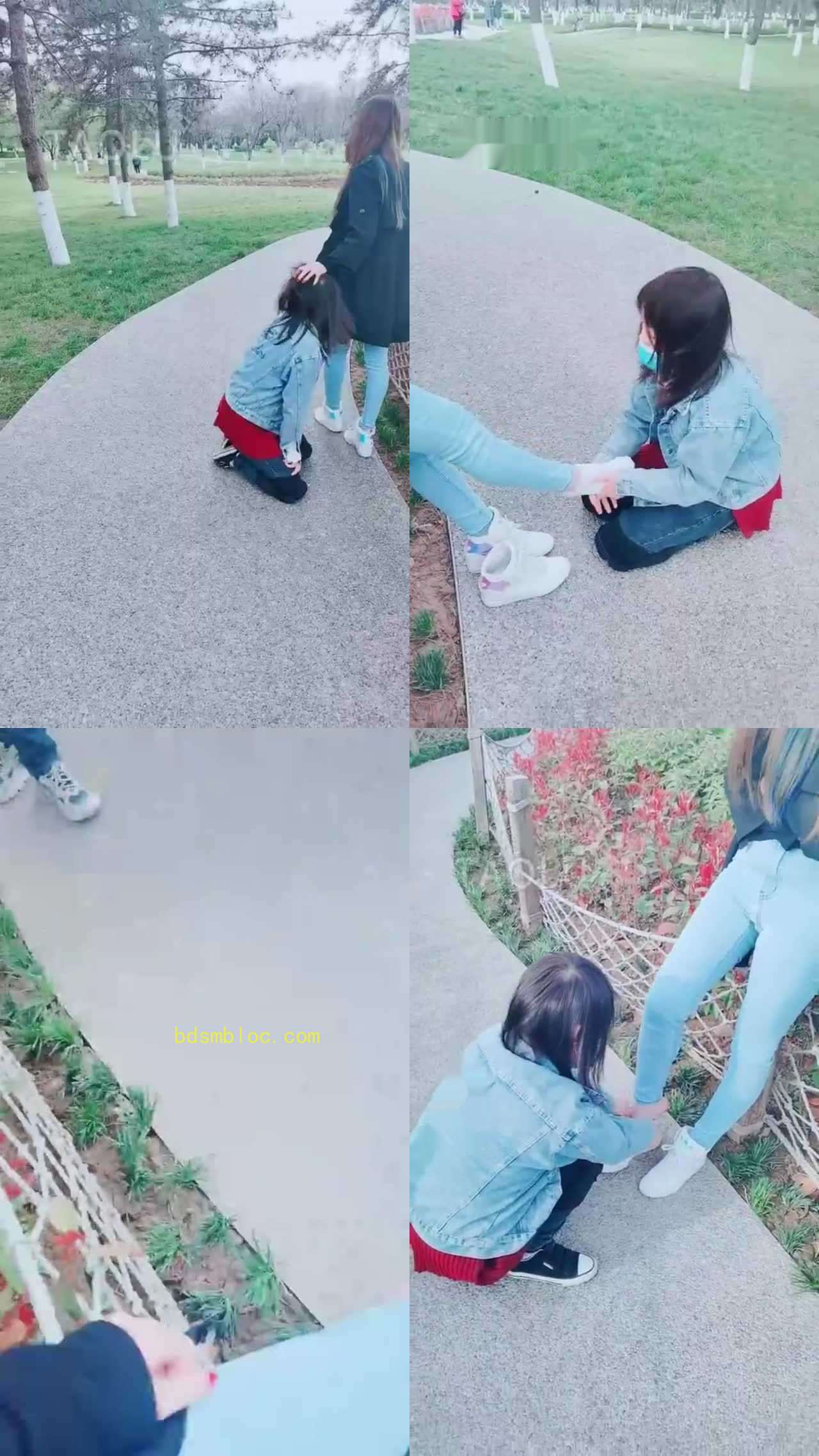 【梦幻大大】户外玩弄骚母狗