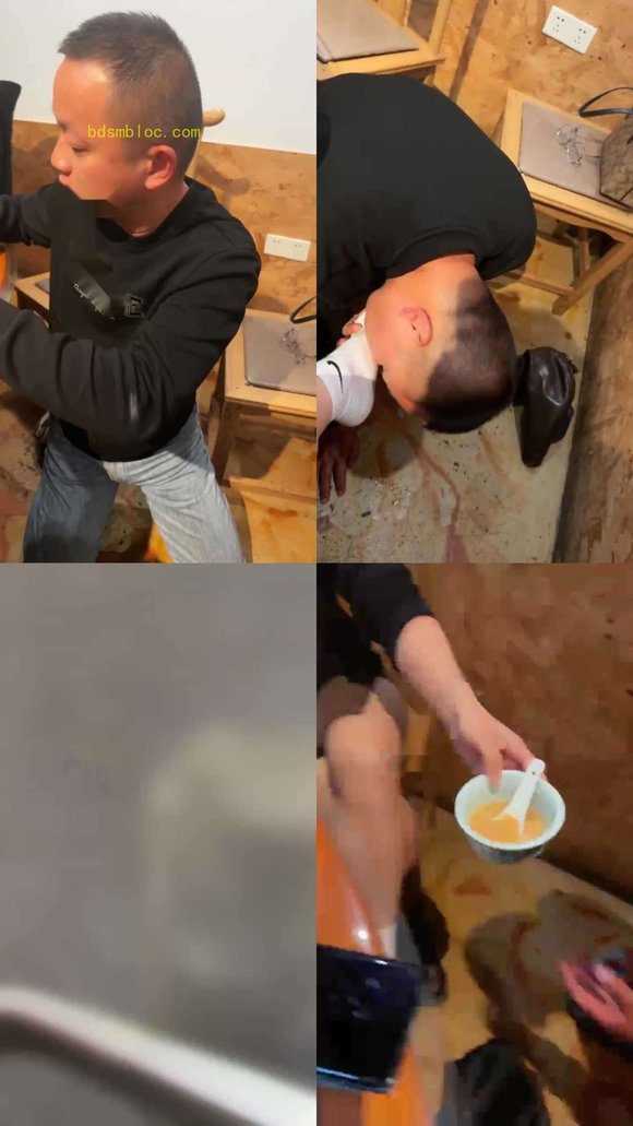 【子熙大人】餐厅包间公开虐狗-白袜诱惑虐