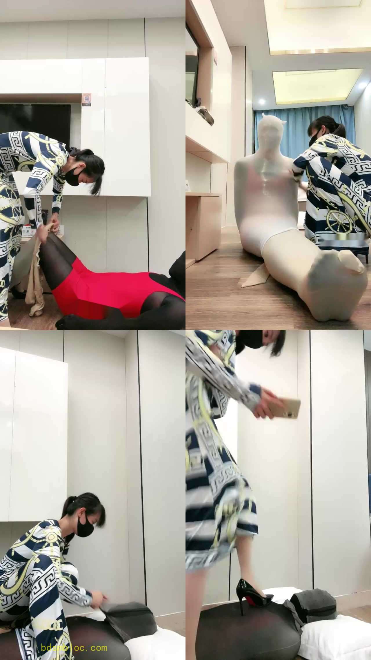 【美娜格格】全包捆绑囚禁窒息