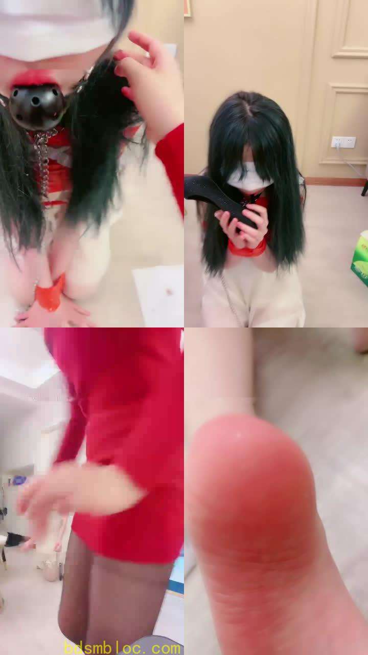 【貂蝉】首调素人女m-舔脚/爬行sp/脚底喂食