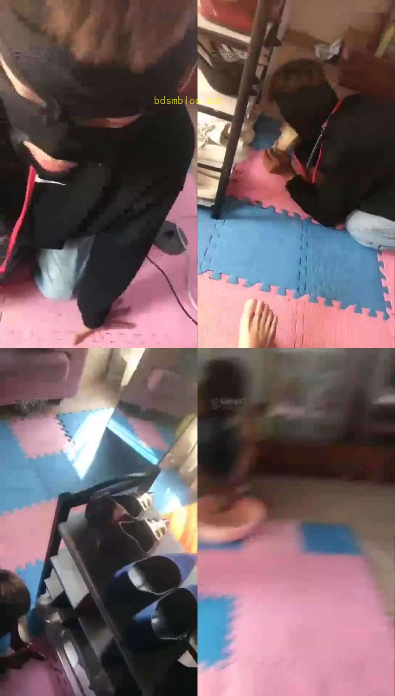 【一纸旧人香】几百里来的家务奴舔鞋子怕
