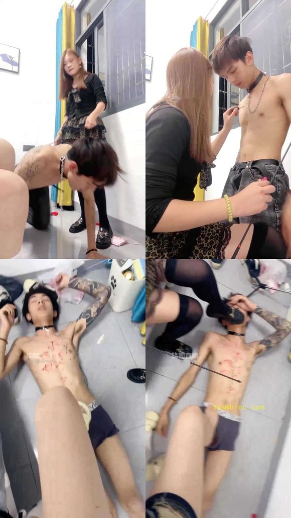 【小琴宅】带素人闺蜜s调狗