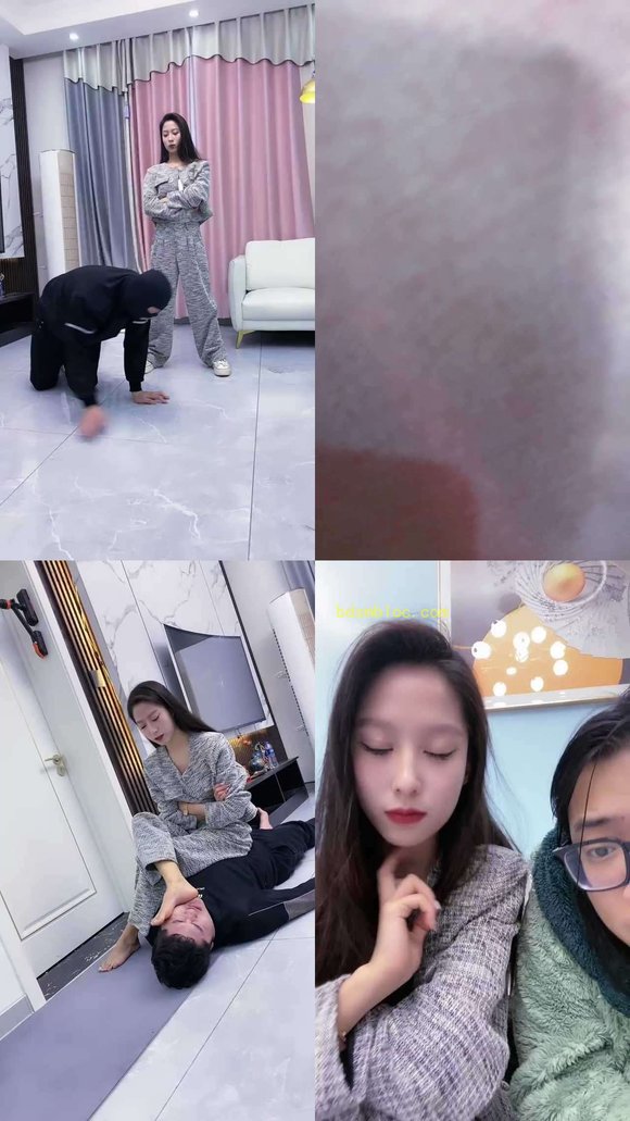 【麋鹿银儿】气质车模首调-踢踹转胯/骑马喂口水/跳踩脚耳光