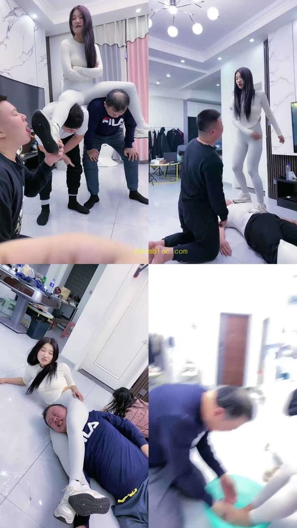 【麋鹿银儿】群调-跆拳道运动鞋白袜暴揍多奴