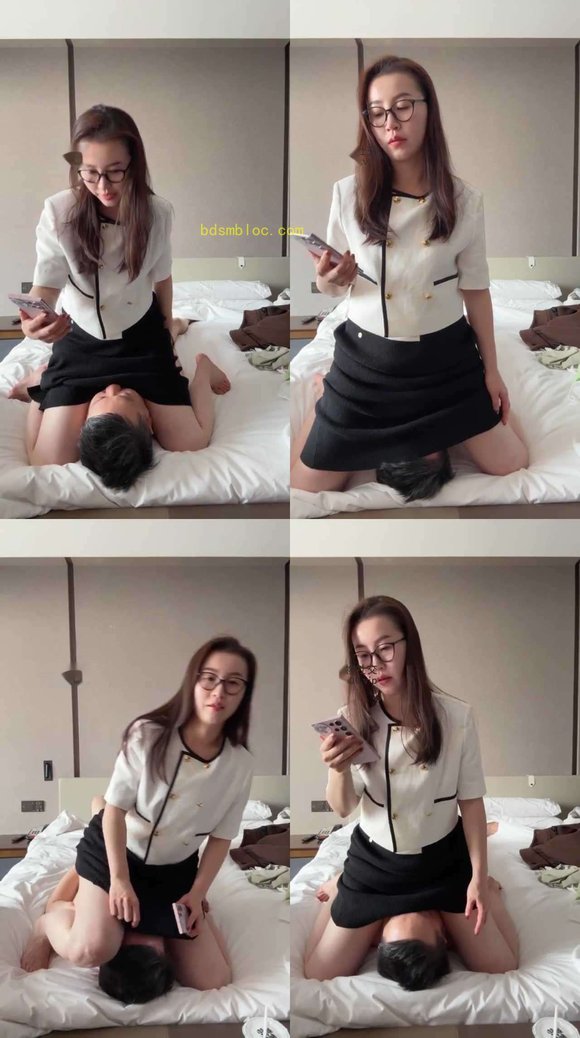 【金融女主】夜场鸭子的奉献 坐脸口舌