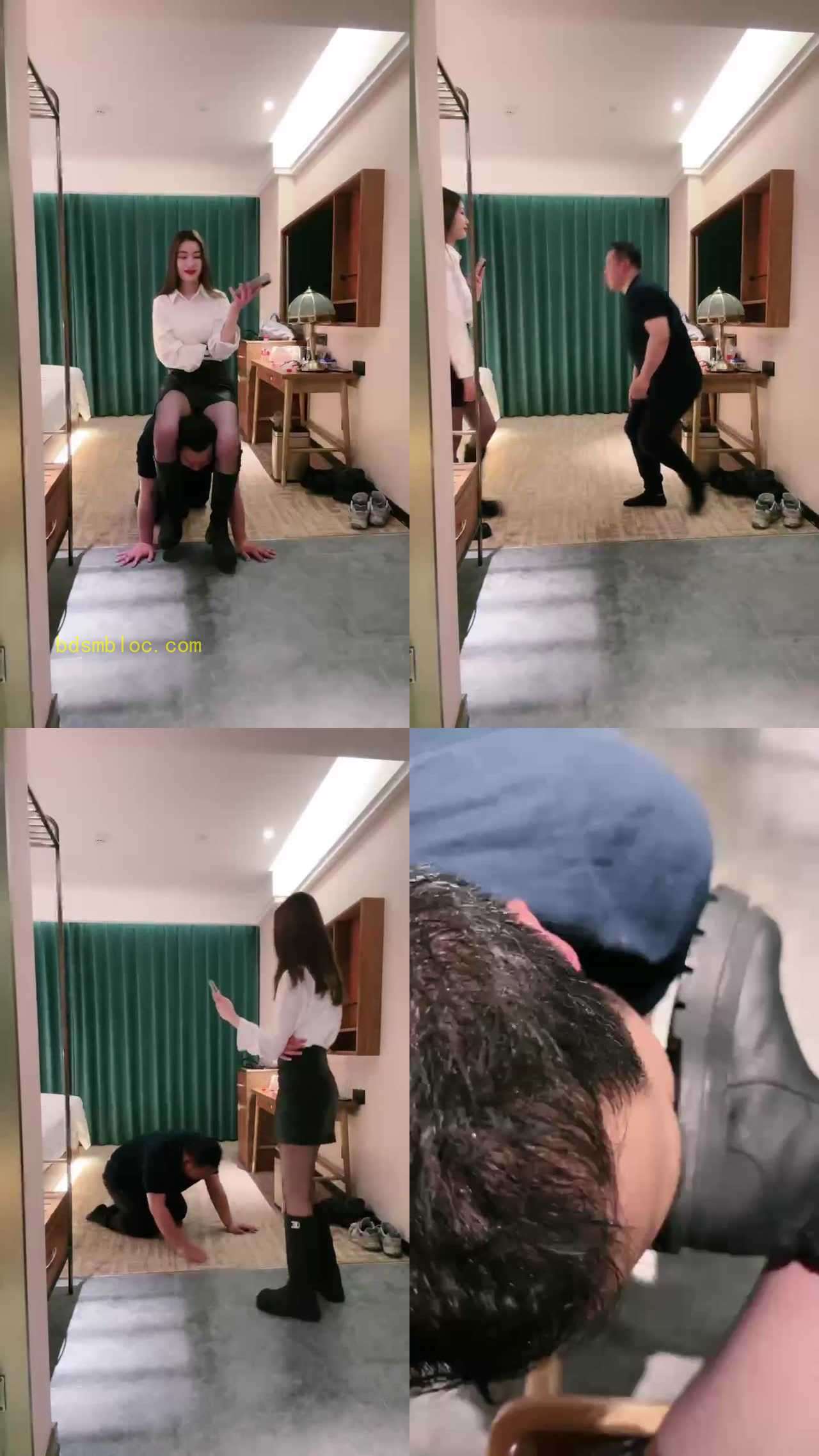 【宸宸】踢踹废物 骑脖子