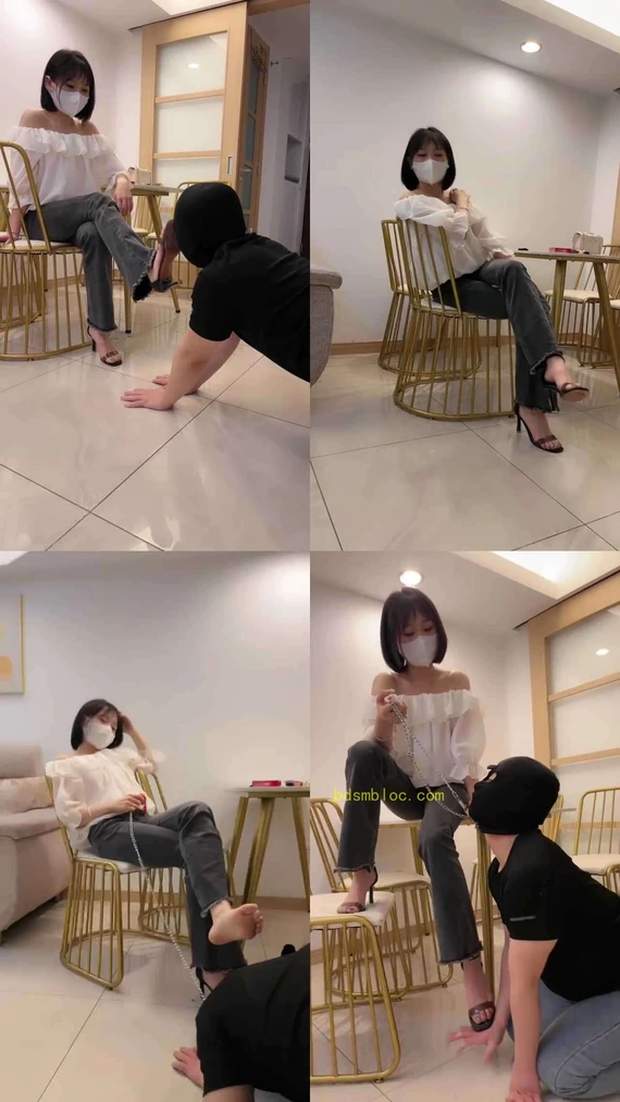 【桃酥S】御姐高跟裸足首调狗
