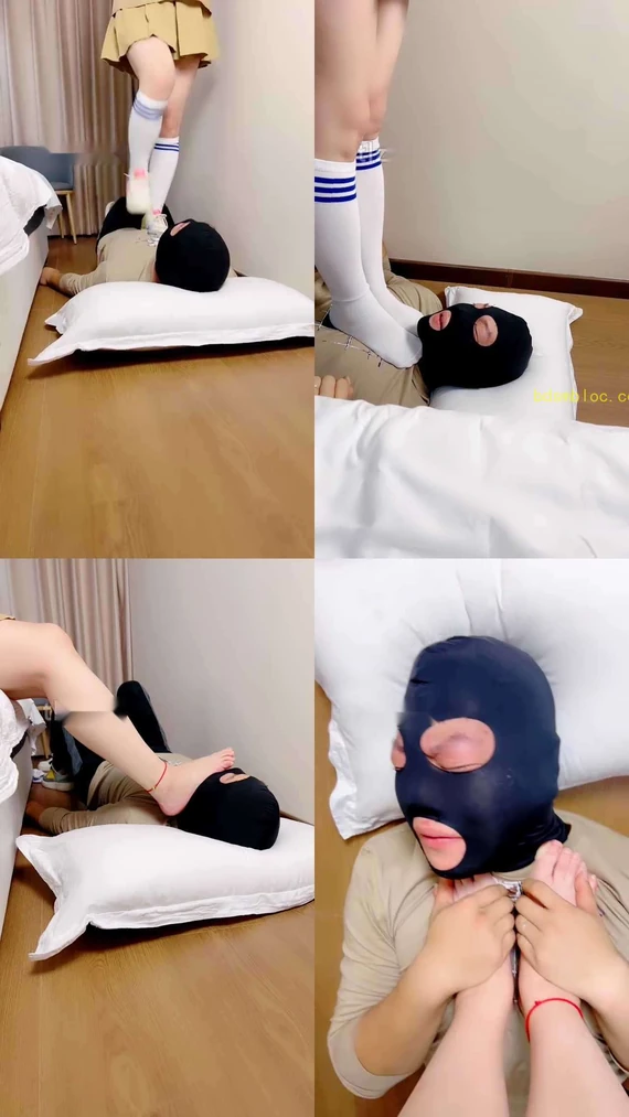 【子橘】运动鞋白袜全体重跳踩