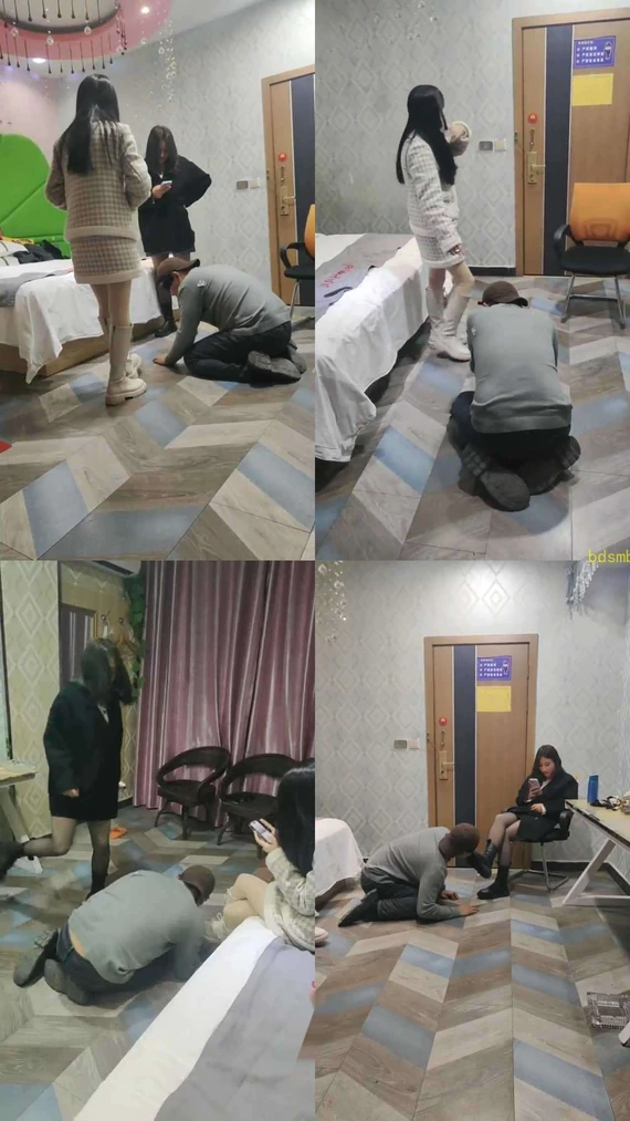 【最抗揍M】双S精神小妹暴打爆踹