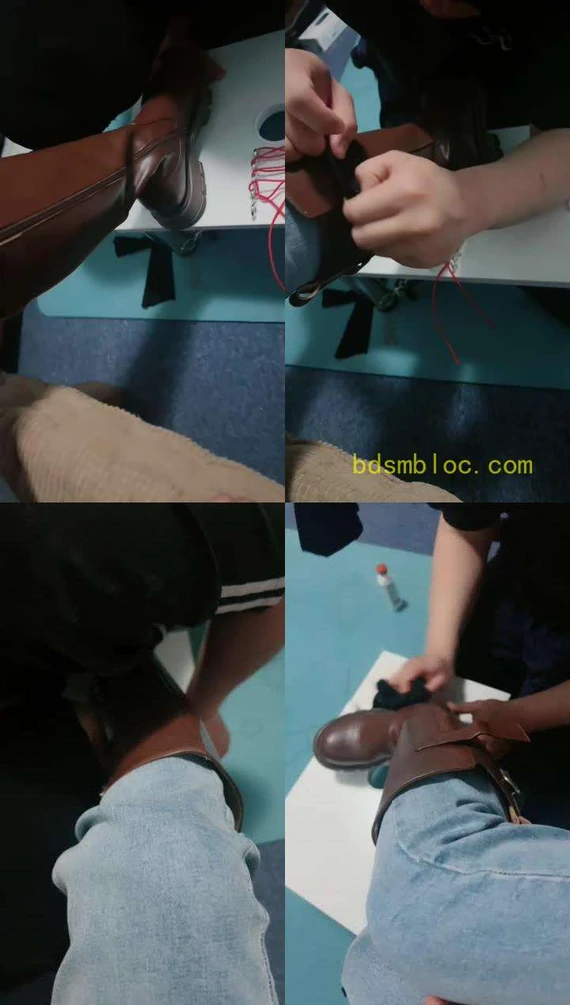 【董小姐】用狗舌保养主人的长靴