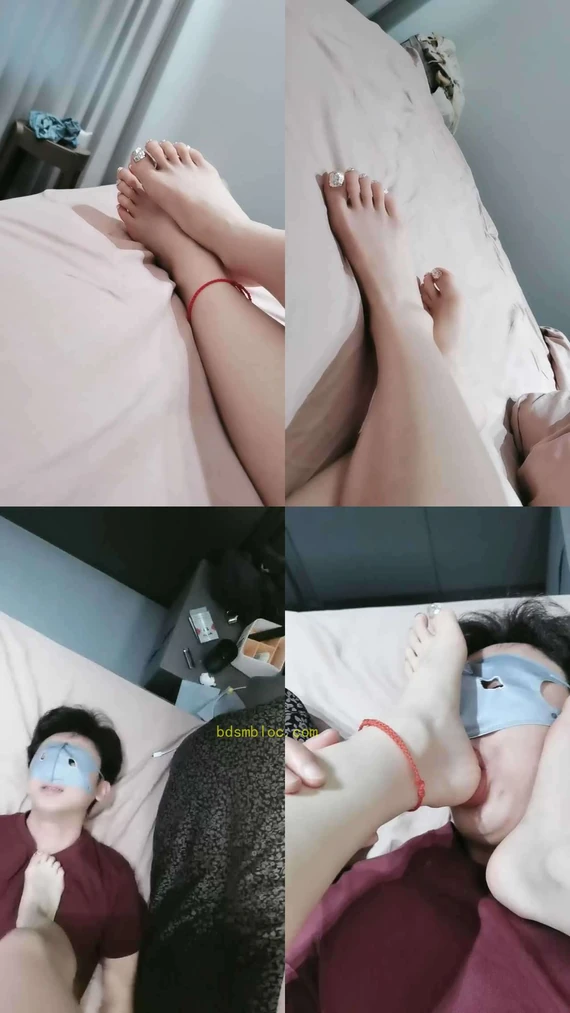 【安安】全体重踩踏/裸足恋足舔