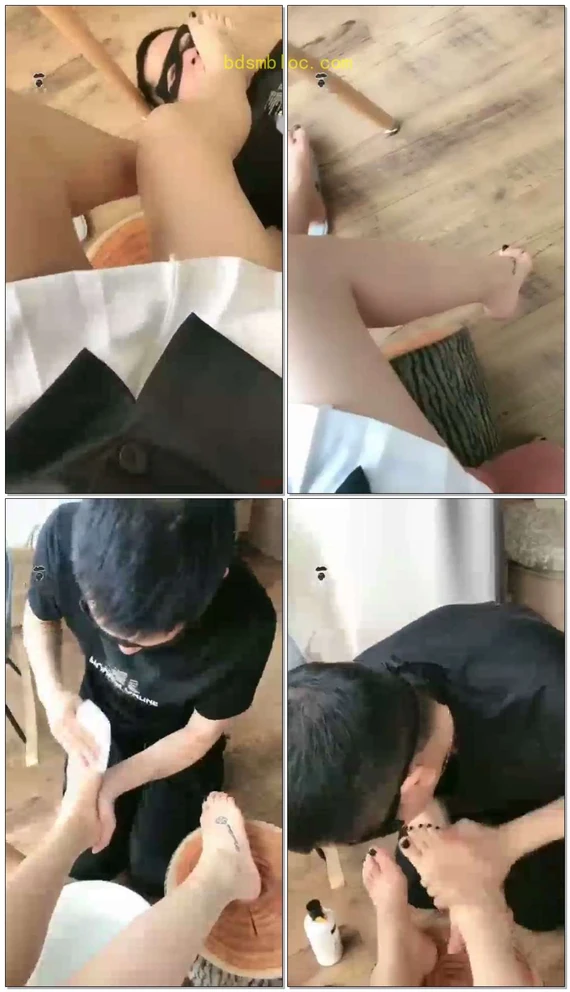 【文文文文】足疗技师文文伺候素人小姐姐