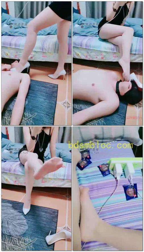 【心竹S】高跟肉丝诱惑羞辱家m