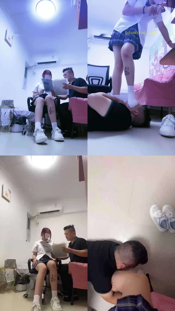 【雯雯】被学生妹虐-白袜踩/揪耳朵/sp/踩狗爪【双视角版】