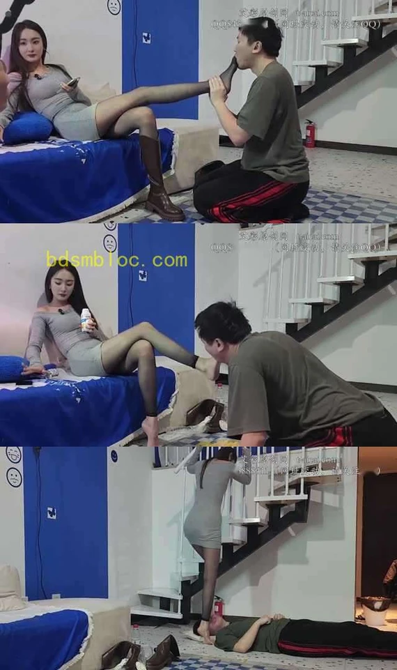 【超美AI杨幂】脚深喉插吐 重度跳踩脸