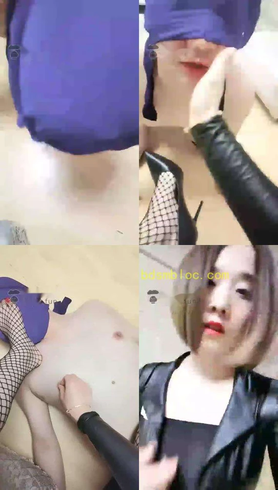 【丽妃S】调教小骚狗舔网袜脚,狠抽耳光,鞭打,钻跨受惩罚,口水,喂食