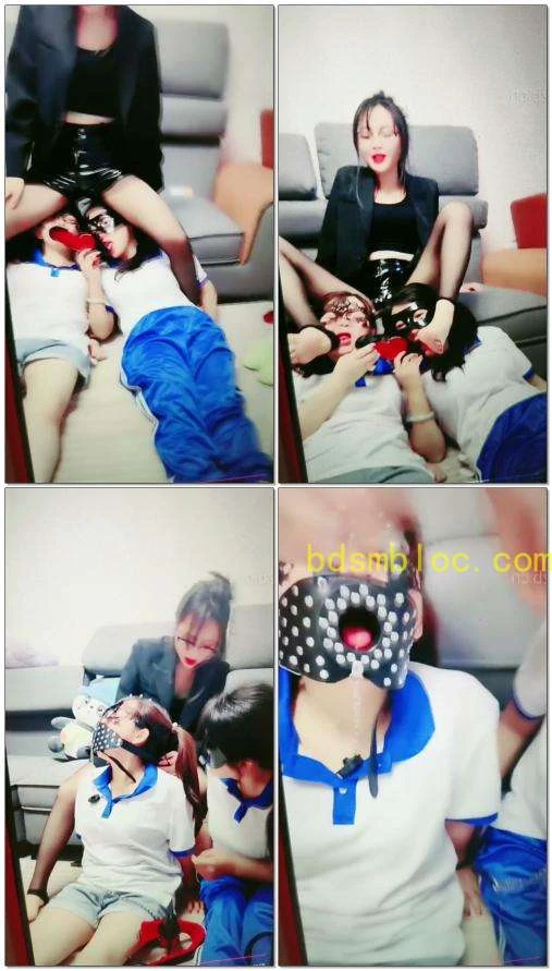 【北京嘟嘟可主可慕】女老师训女目学生二部