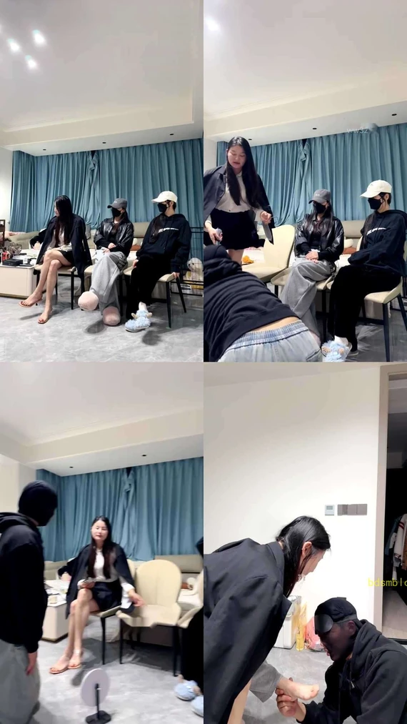 【徐子大大】带两个素人姐妹玩家奴